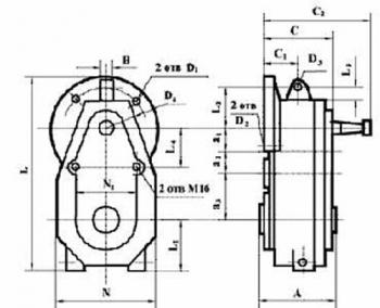 Чертежи редуктора В-250ф