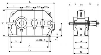 Чертежи редуктора Ц3У-250